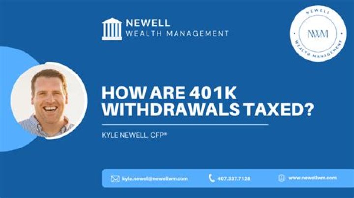 Are 401k withdrawals taxable in PA?