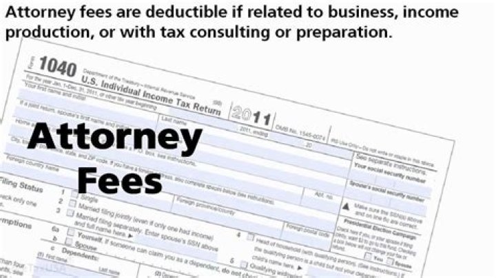 Are attorney fees deductible on Form 1040?