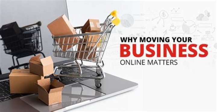 Are businesses moving online?