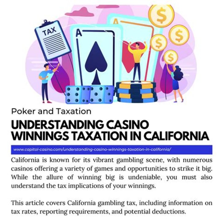 Are casino winnings taxable in California?