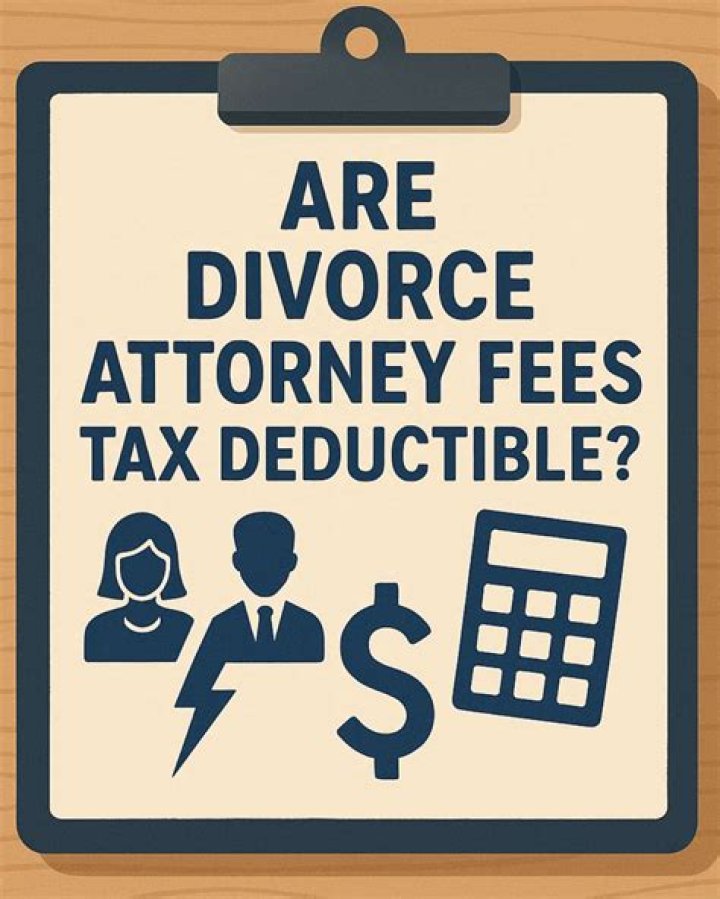 Are divorce lawyer fees tax-deductible?