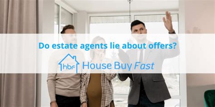Are estate agents allowed to lie about offers?