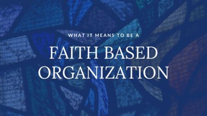 Are faith-based organizations nonprofit?