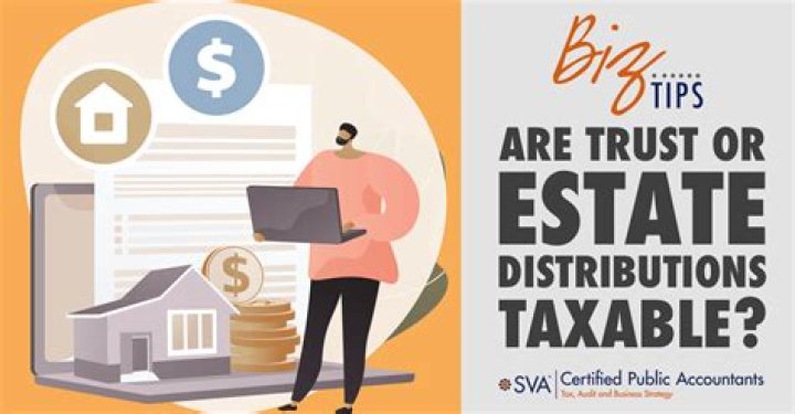 Are final distributions from a trust taxable?