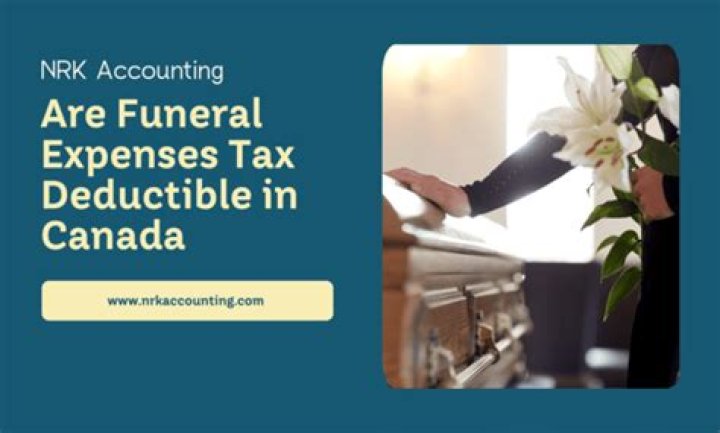 Are funeral expenses tax deductible in the UK?
