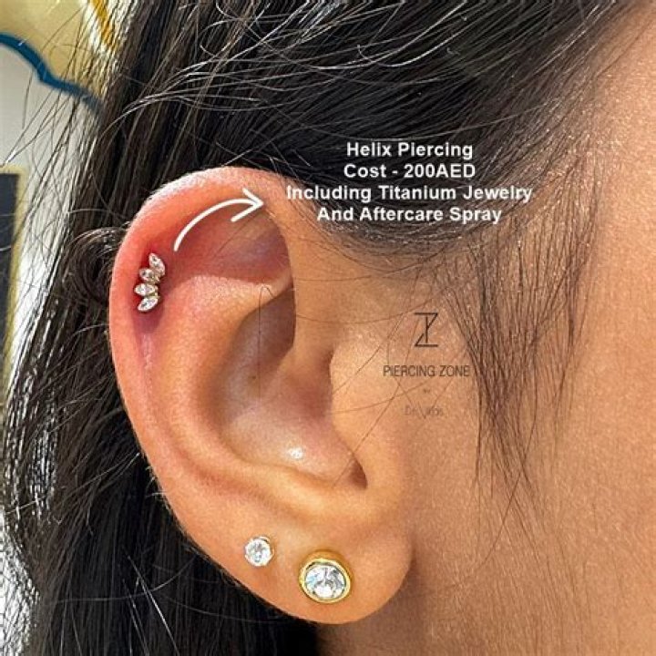 Are helix piercings easy to hide?