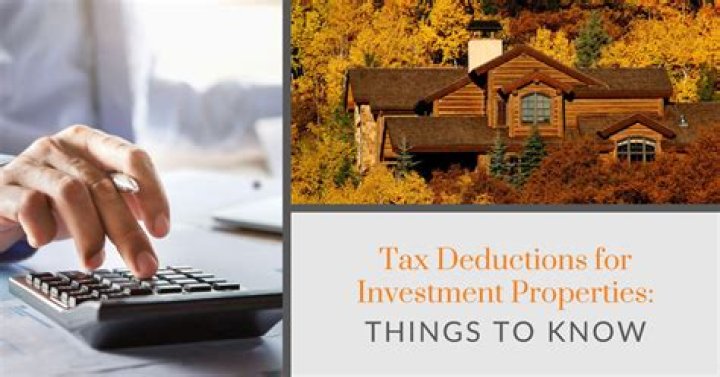 Are improvements to an investment property tax deductible?