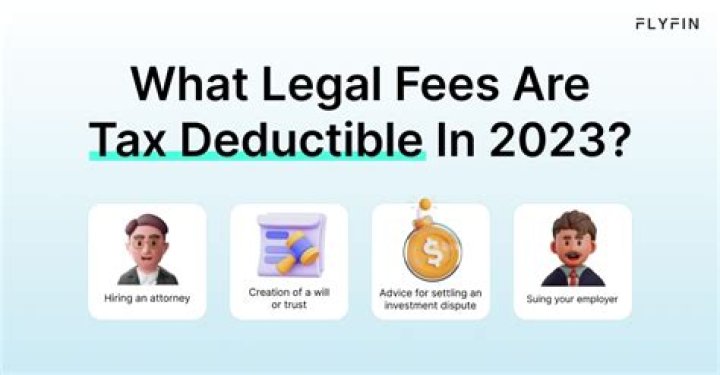Are legal fees deductible on federal taxes?