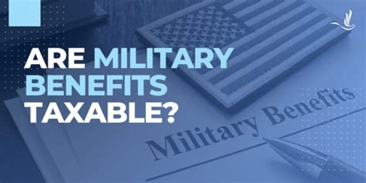 Are military death benefits taxable?