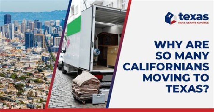 Are more Californians moving to Texas?