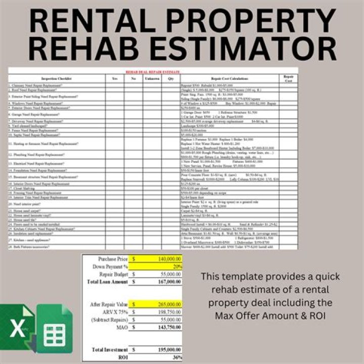 Are rental rehab costs tax deductible?