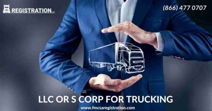 Are Trucking company LLC or S Corp?