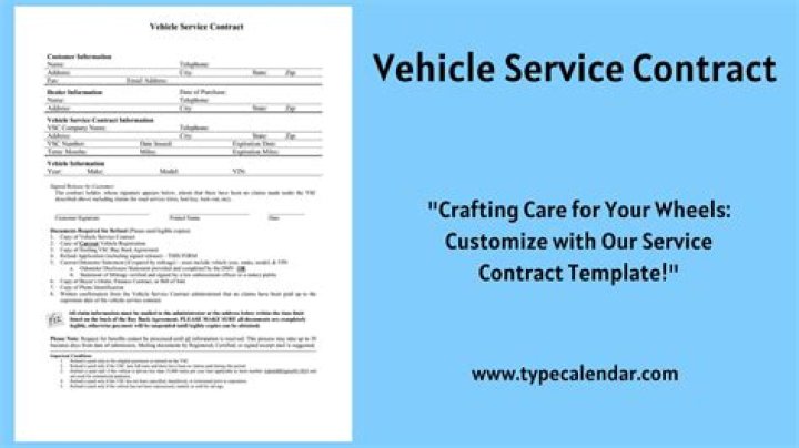 Are vehicle service contracts taxable?