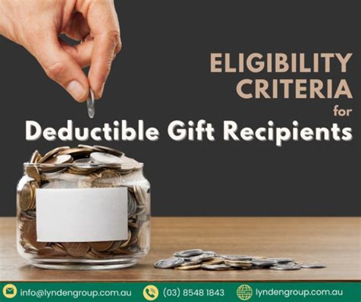 Can a church be a deductible gift recipient?