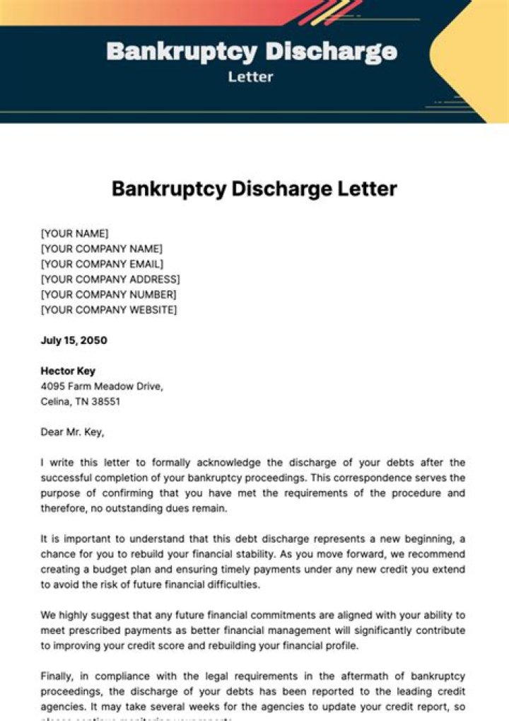Can a discharged bankrupt rent a house?