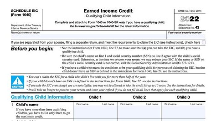 Can a full-time student claim earned income credit?