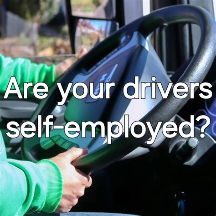 Can a HGV driver be self-employed?