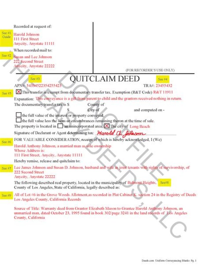 Can a POA sign a quit claim deed?