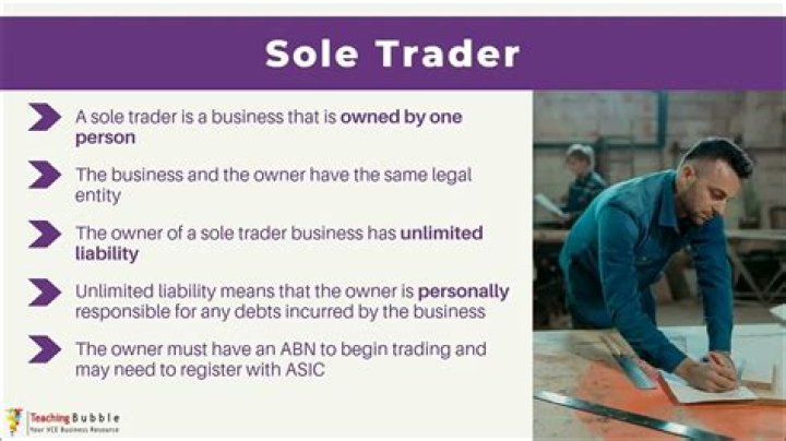 Can a sole trader have 2 partners?
