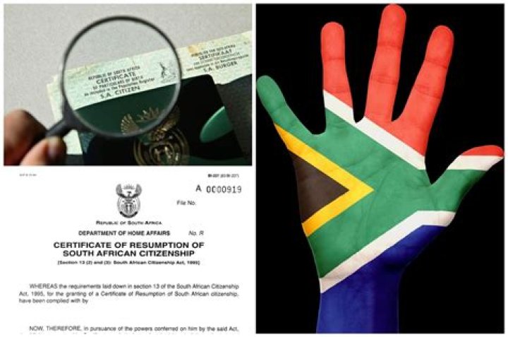 Can a South African citizen live in the UK?