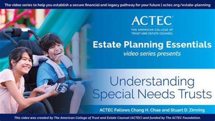 Can a special needs trust be testamentary?