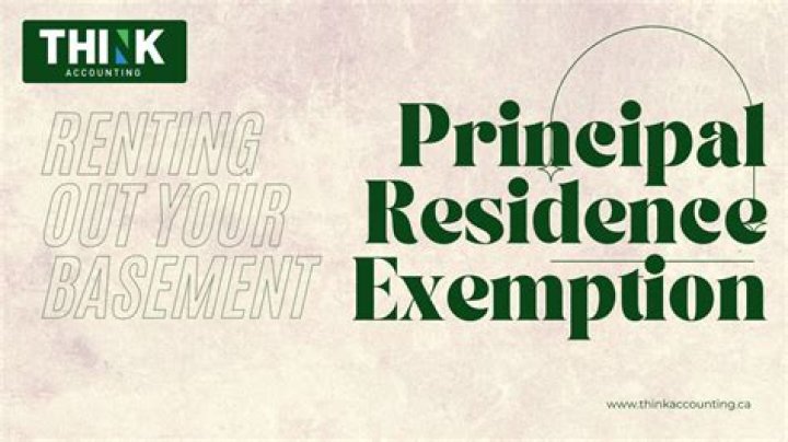 Can a trust use principal residence exemption?