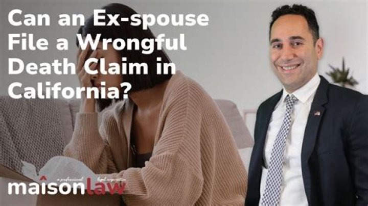Can an ex spouse sue?