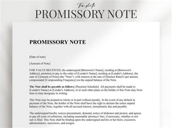 Can an individual issue a promissory note?