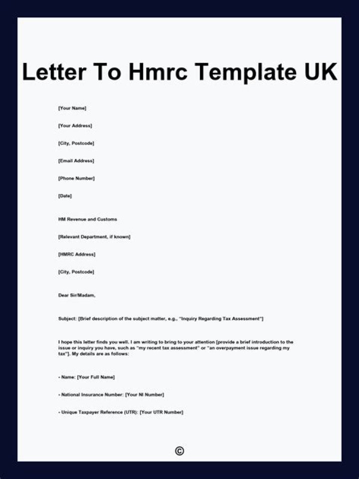 Can HMRC send me a letter?