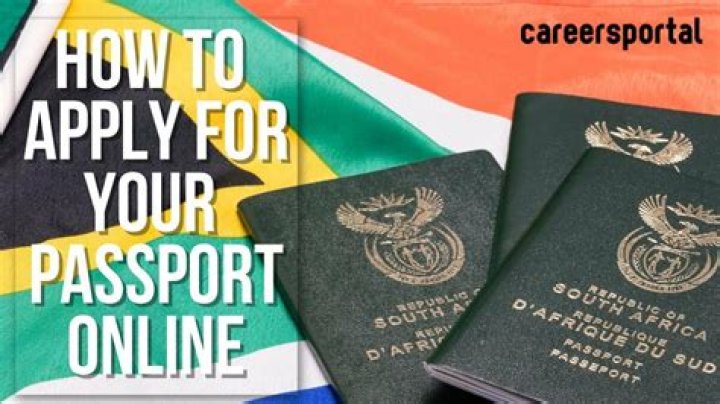 Can I apply for a South African passport online?