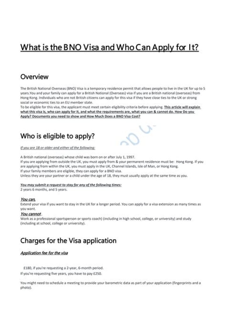 Can I apply for BNO now?