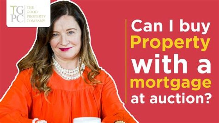 Can I buy property with a mortgage?