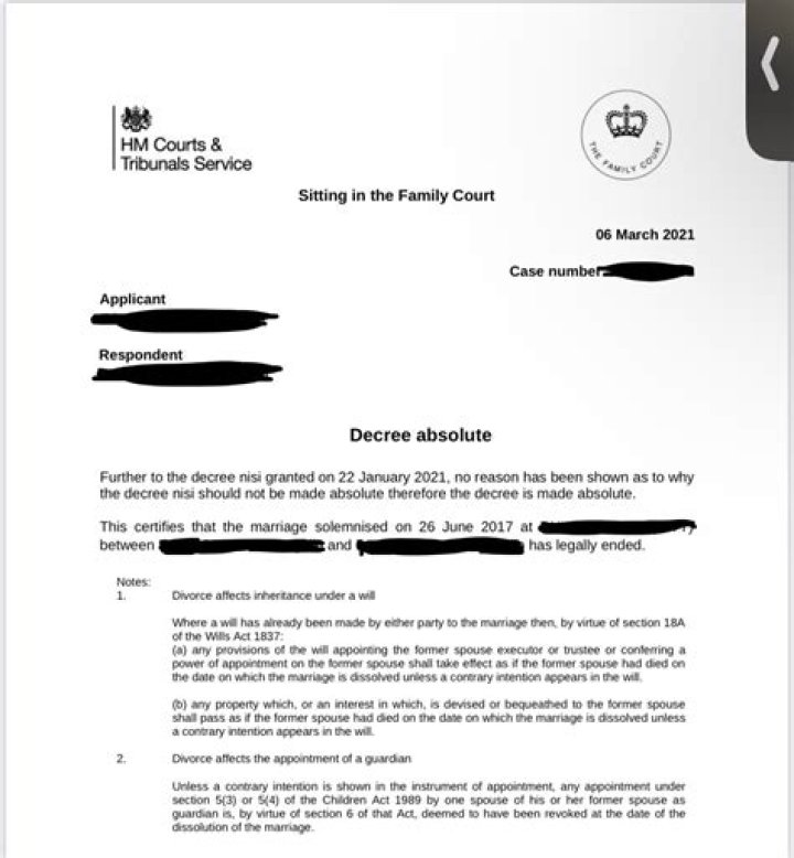 Can I cancel the divorce after I get my decree absolute?