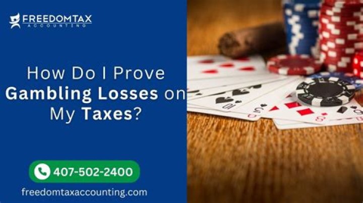 Can I claim gambling losses on my income tax?