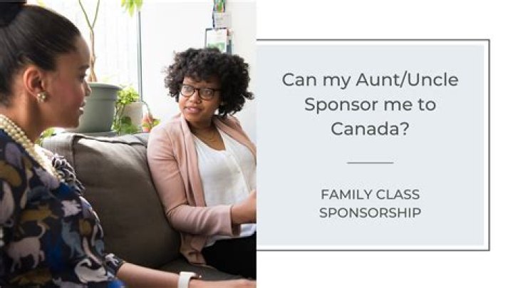 Can I sponsor my uncle to UK?