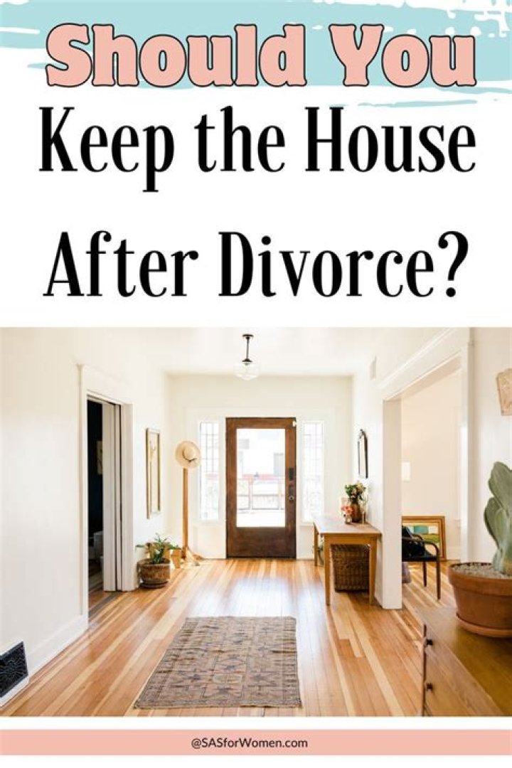 Can I stay in the house after divorce?