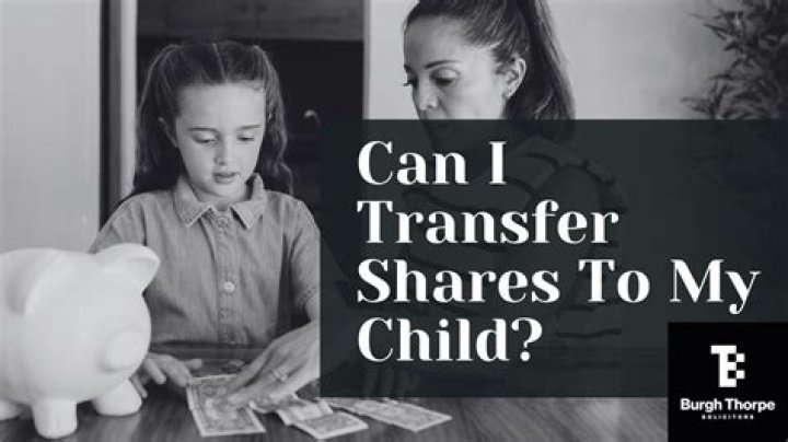 Can I transfer shares to my daughter?