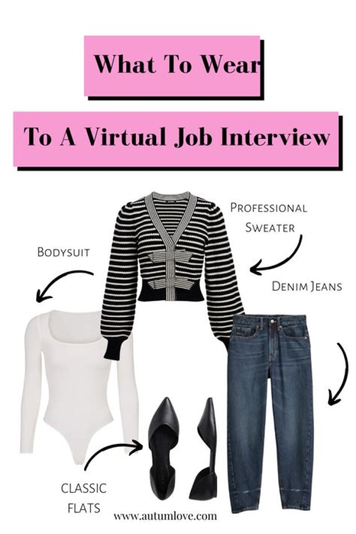 Can I wear a sweater to an interview?