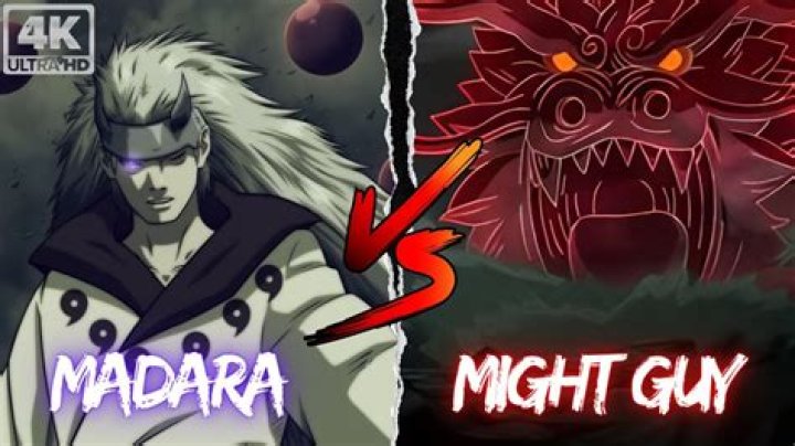 Can Madara beat might guy?