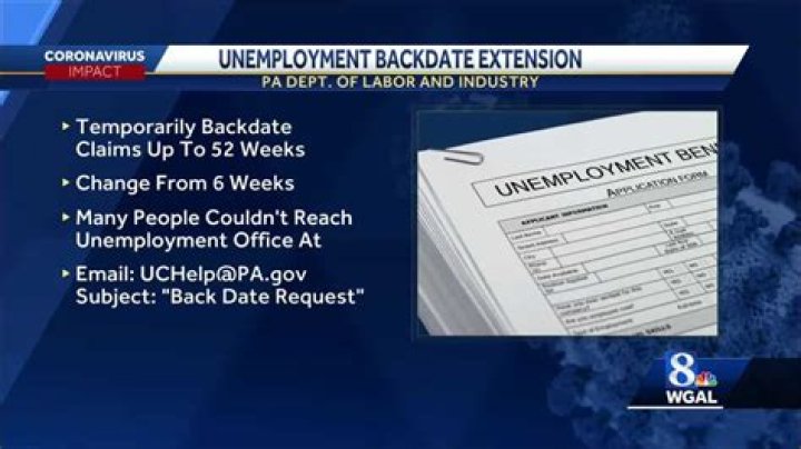 Can unemployment be backdated Oregon?