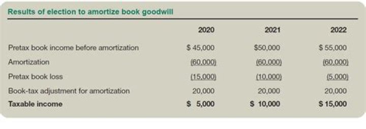 Can you amortize goodwill?