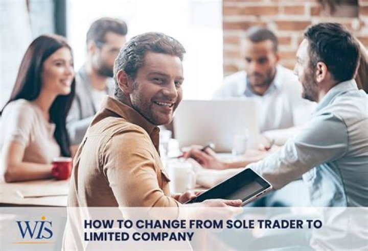 Can you change a limited company to a sole trader?