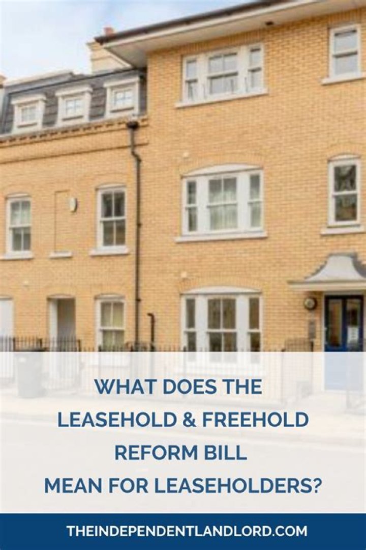 Can you change freehold to leasehold?