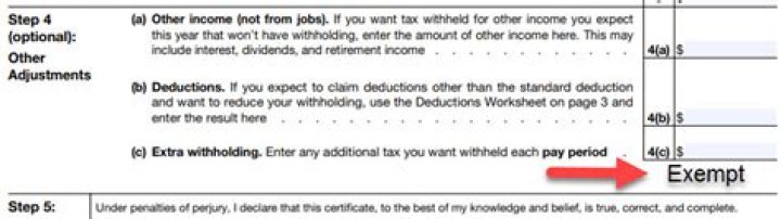 Can you claim exempt and allowances?