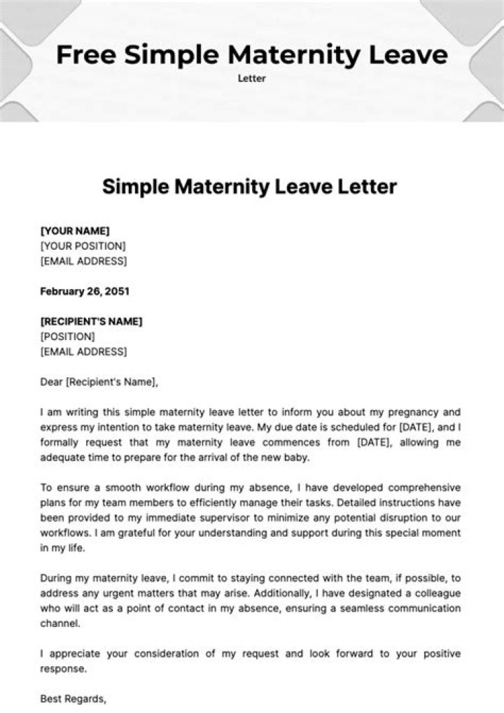 Can you dismiss someone on maternity leave?