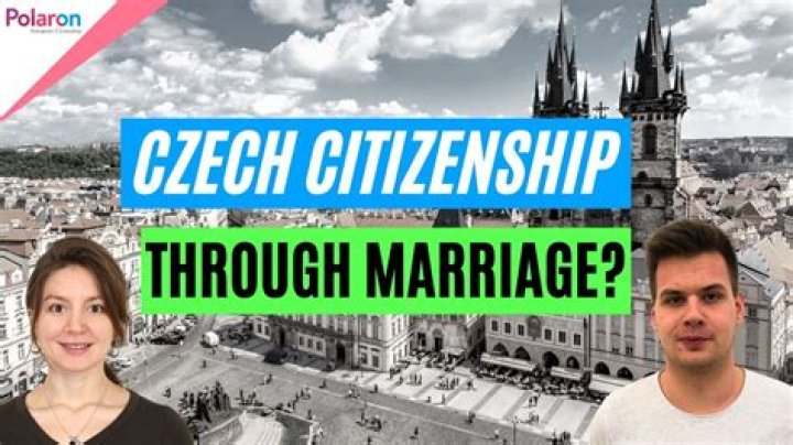Can you get Czech citizenship through marriage?