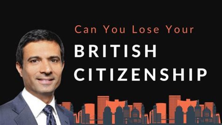 Can you lose your British citizenship?