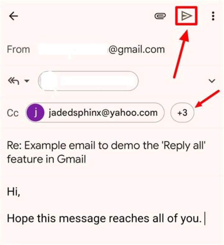 Can you reply to an email with a different email address?