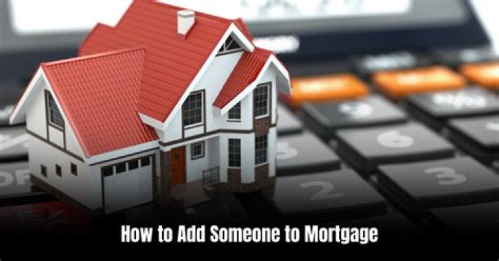 Can you retroactively add someone to a mortgage?