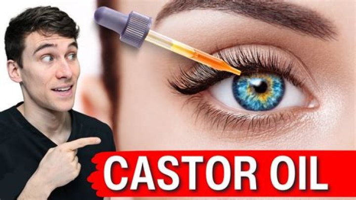 Can you use castor oil under your eyes?